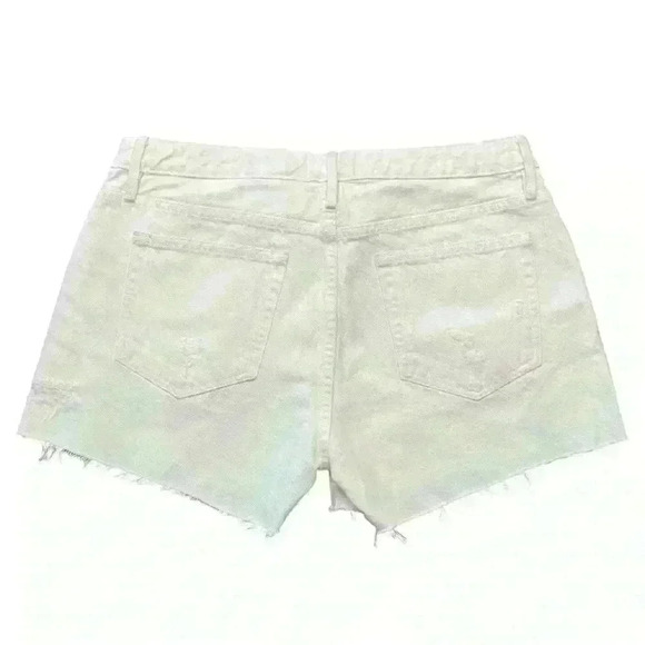 NWT Frame Le Grand Garçon Short, Off White, Size 27 - Picture 2 of 5